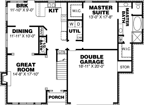 Main Floor Plan: 27-148