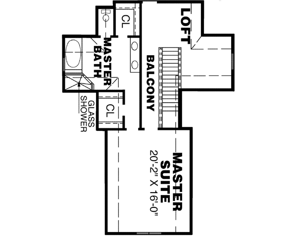 Upper/Second Floor Plan: 27-149