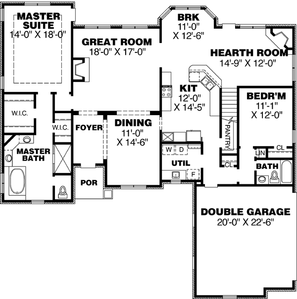 Main Floor Plan: 27-153