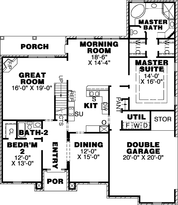 Main Floor Plan: 27-155
