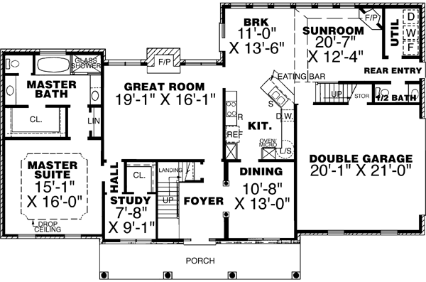 Main Floor Plan: 27-157