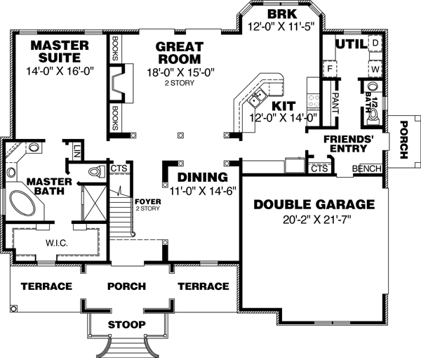 Main Floor Plan: 27-160