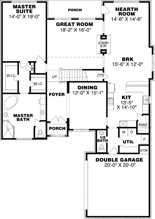 Main Floor Plan: 27-165