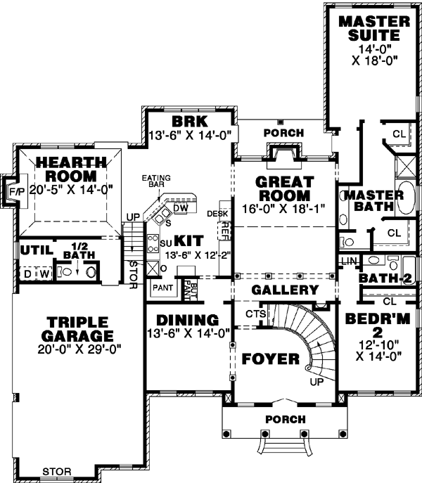 Main Floor Plan: 27-168