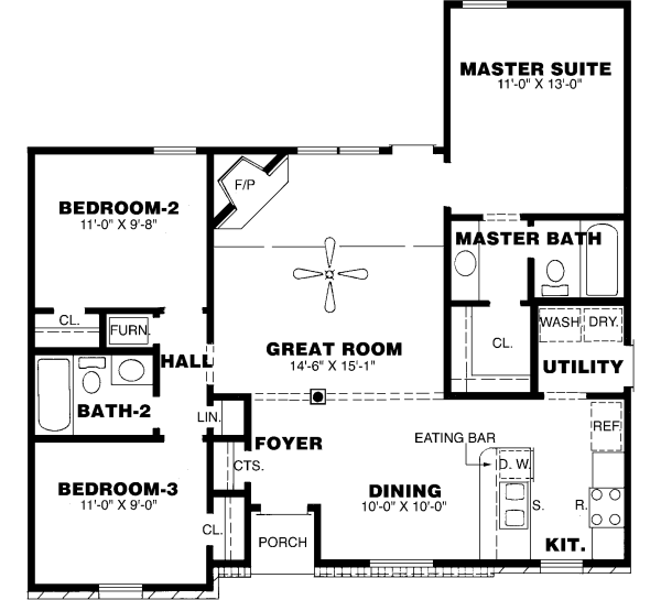 Main Floor Plan: 27-170