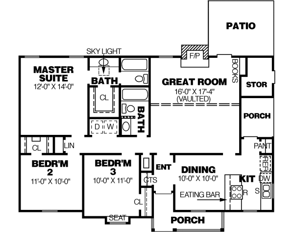 Main Floor Plan: 27-171
