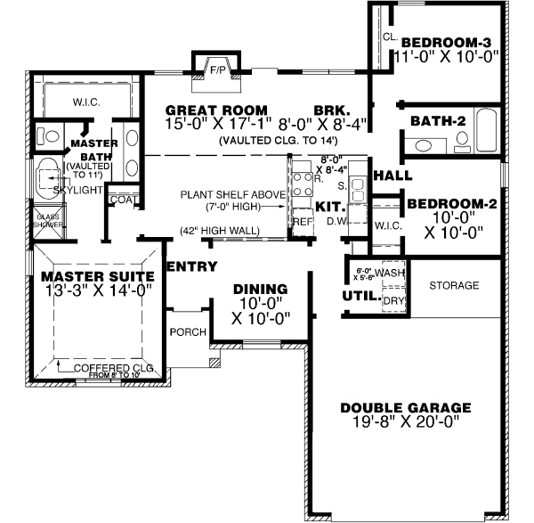 Main Floor Plan: 27-172