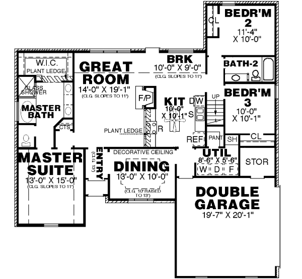 Main Floor Plan: 27-174