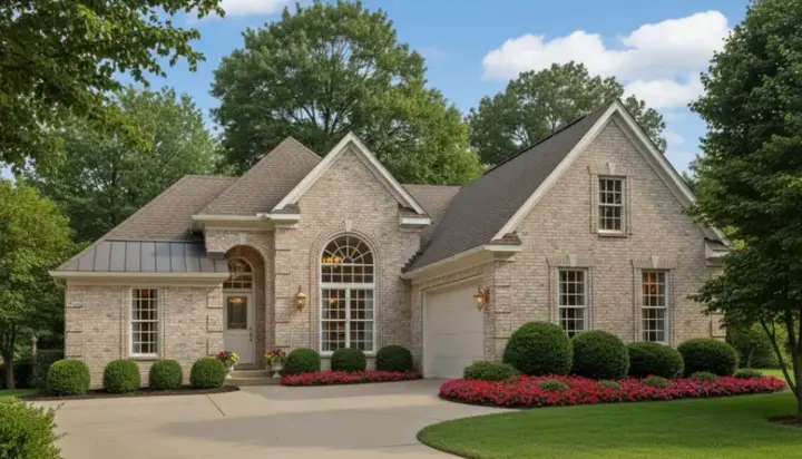 Traditional house plans 27-176 - front exterior, 1,795 sq ft, 3 bed, 2 bath house plans | Monster House Plans