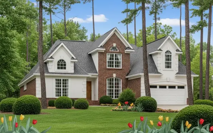 Traditional house plans 27-179 - front exterior, 2,204 sq ft, 3 bed, 2 bath house plans | Monster House Plans