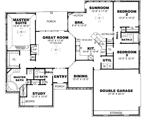 Main Floor Plan: 27-180
