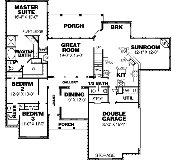 Main Floor Plan: 27-181