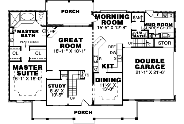 Main Floor Plan: 27-184