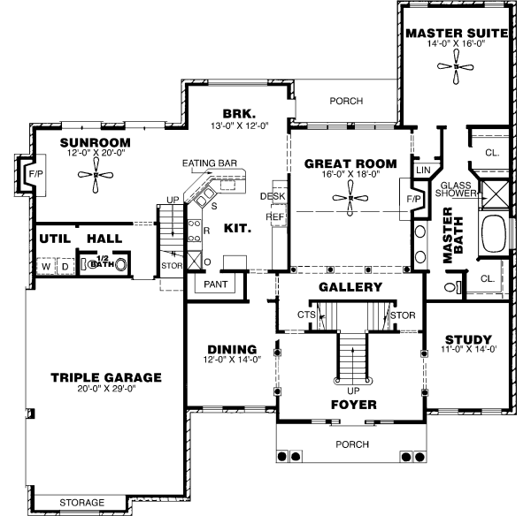 Main Floor Plan: 27-185