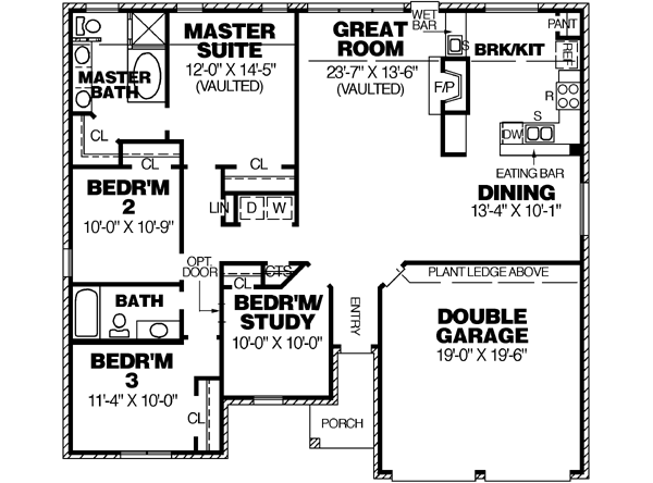 Main Floor Plan: 27-186