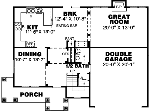Main Floor Plan: 27-195