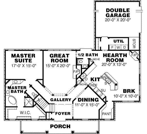 Main Floor Plan: 27-198