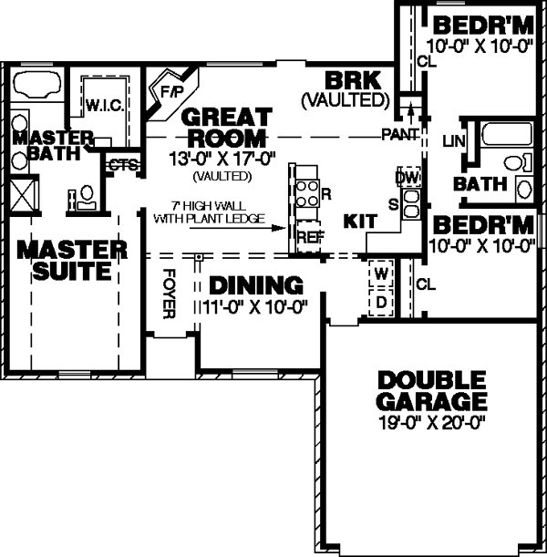 Main Floor Plan: 27-199