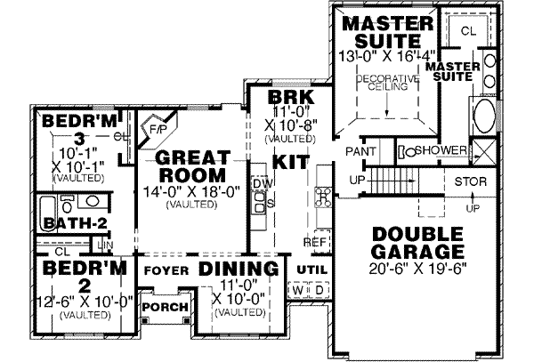 Main Floor Plan: 27-200