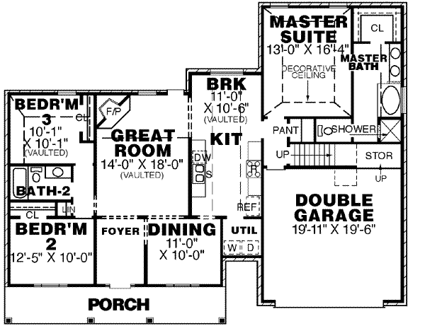 Main Floor Plan: 27-201