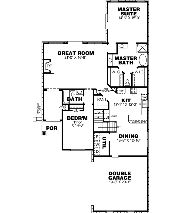 Main Floor Plan: 27-203