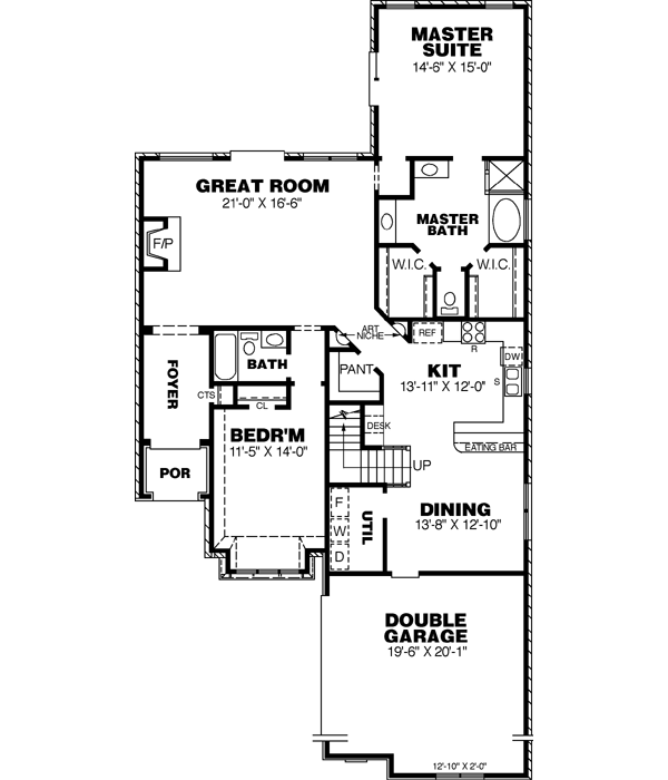 Main Floor Plan: 27-204