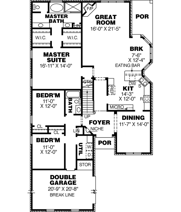Main Floor Plan: 27-205