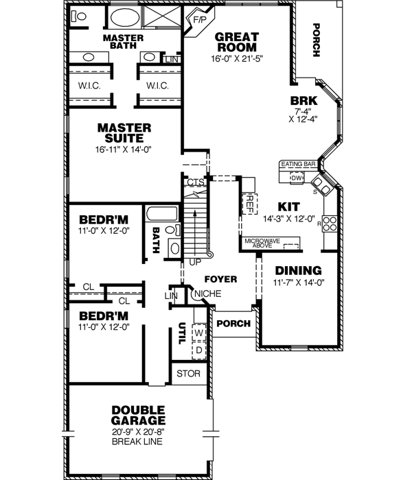 Main Floor Plan: 27-206