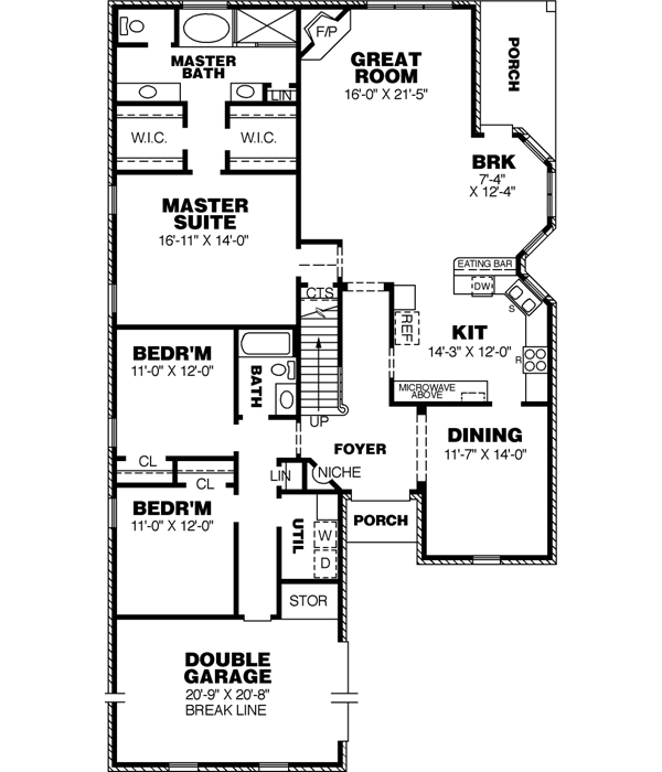 Main Floor Plan: 27-207