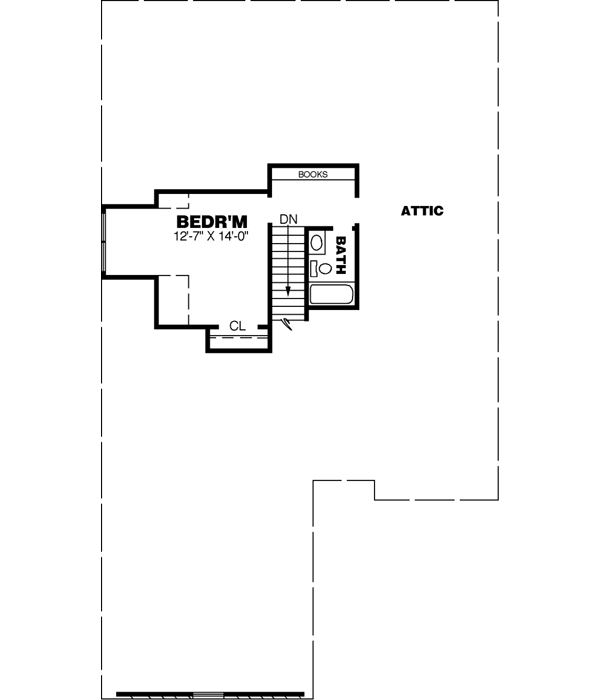 Upper/Second Floor Plan: 27-207