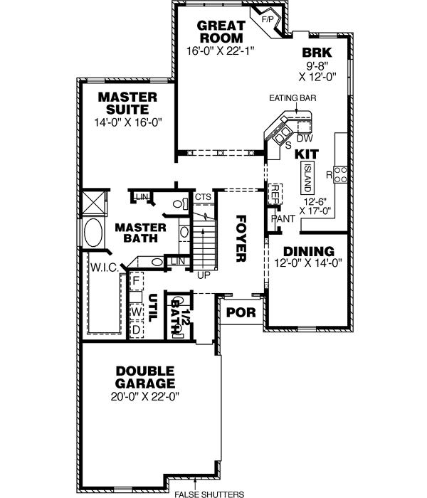 Main Floor Plan: 27-208