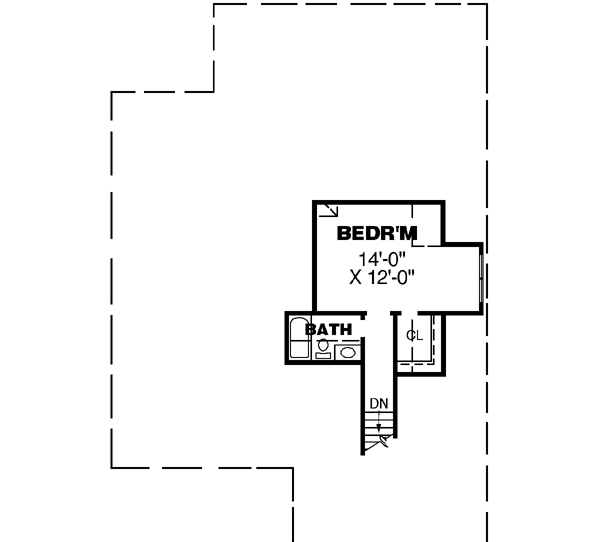 Upper/Second Floor Plan: 27-211
