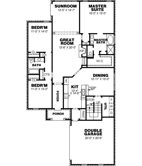 Main Floor Plan: 27-212