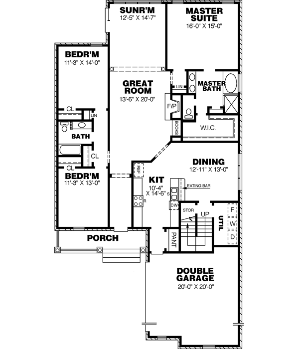 Main Floor Plan: 27-213