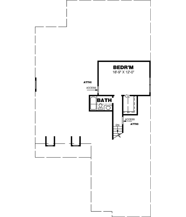 Upper/Second Floor Plan: 27-213