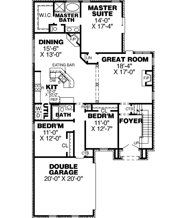 Main Floor Plan: 27-214