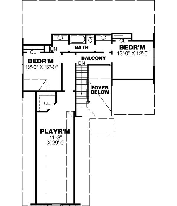Upper/Second Floor Plan: 27-217
