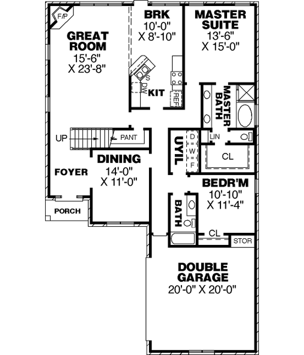 Main Floor Plan: 27-220