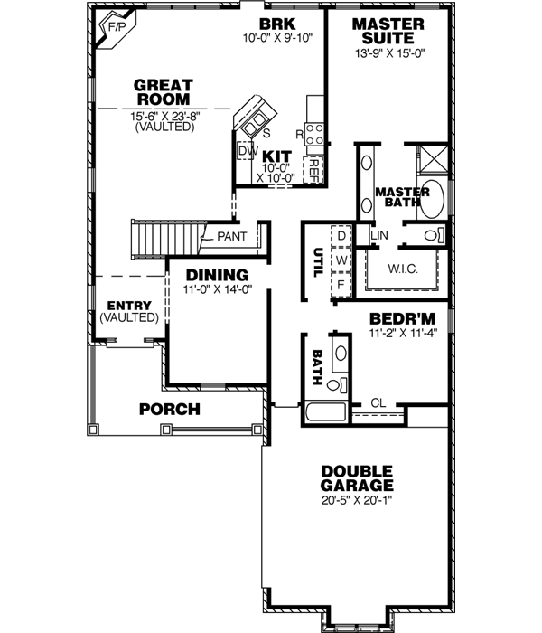 Main Floor Plan: 27-221
