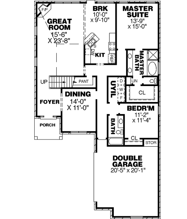 Main Floor Plan: 27-222
