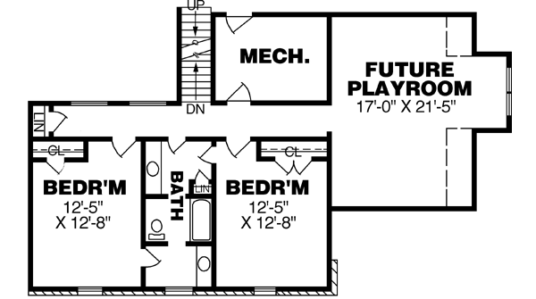 Upper/Second Floor Plan: 27-232