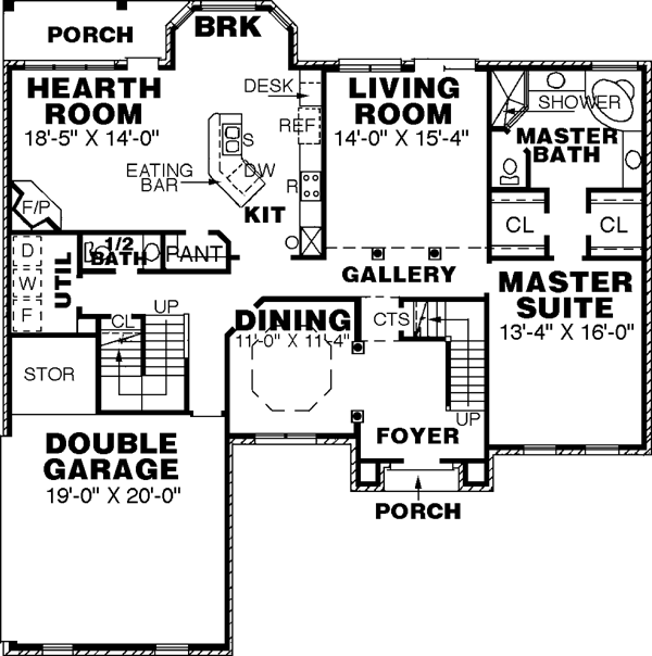 Main Floor Plan: 27-233