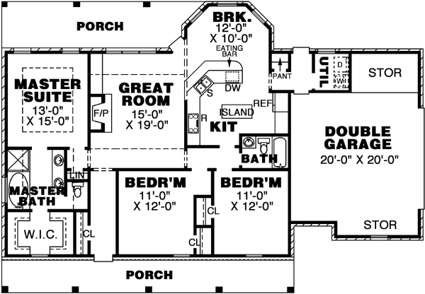 Main Floor Plan: 27-234