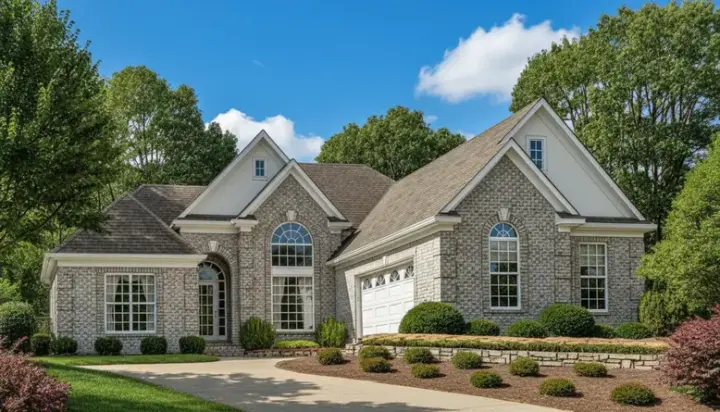 European house plans 27-238 - front exterior, 1,919 sq ft, 3 bed, 2 bath house plans | Monster House Plans
