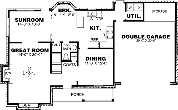 Main Floor Plan: 27-240