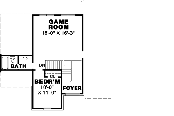 Upper/Second Floor Plan: 27-241