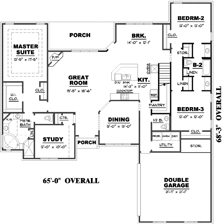 Main Floor Plan: 27-244