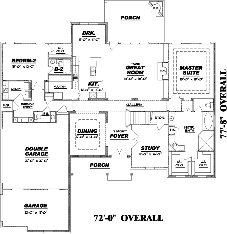 Main Floor Plan: 27-249