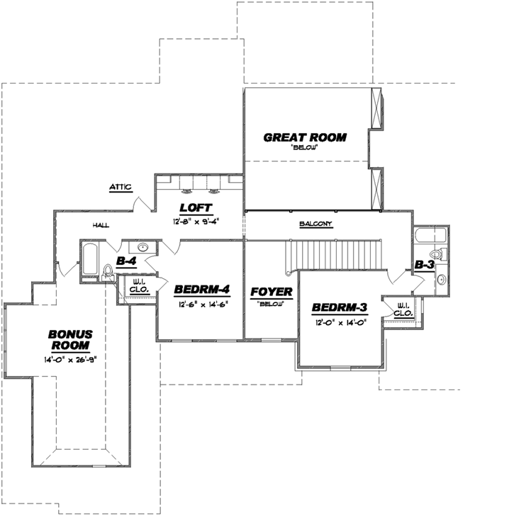 Upper/Second Floor Plan: 27-249