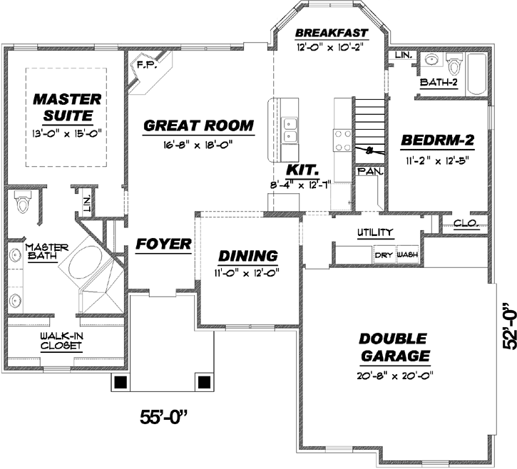 Main Floor Plan: 27-251